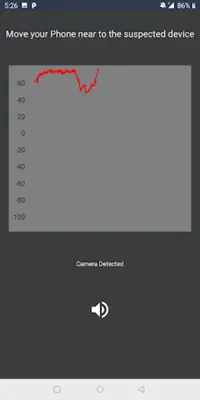 Hidden IR Camera Detector android App screenshot 2